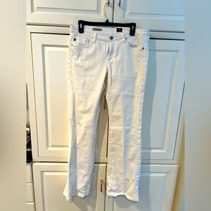 AG white jeans